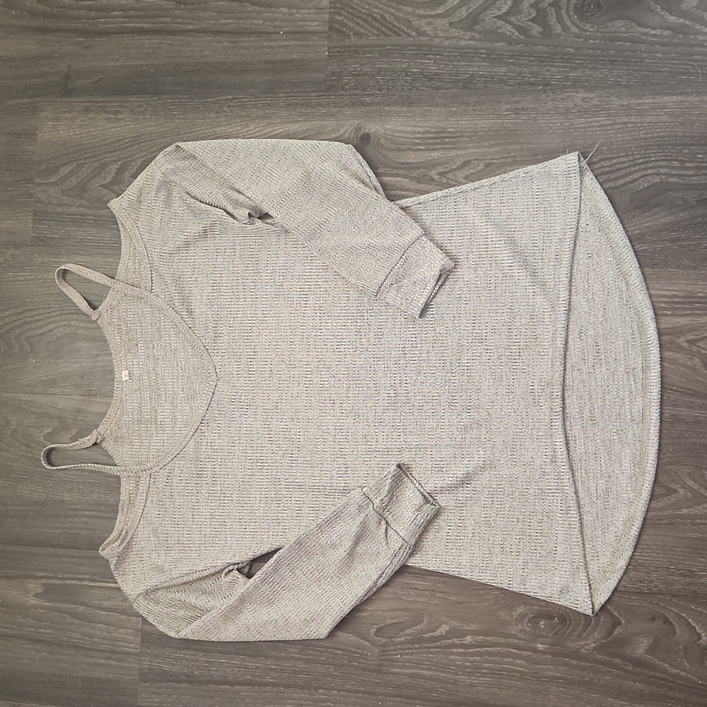 Silver shirt